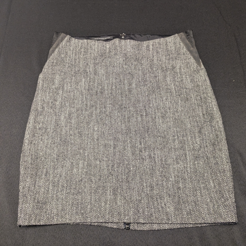 Elegant Black and Gray Women's Skirt
